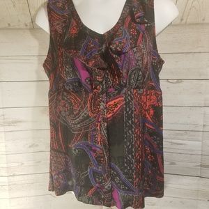 NWOT Lane Bryant Multi Color Blouse